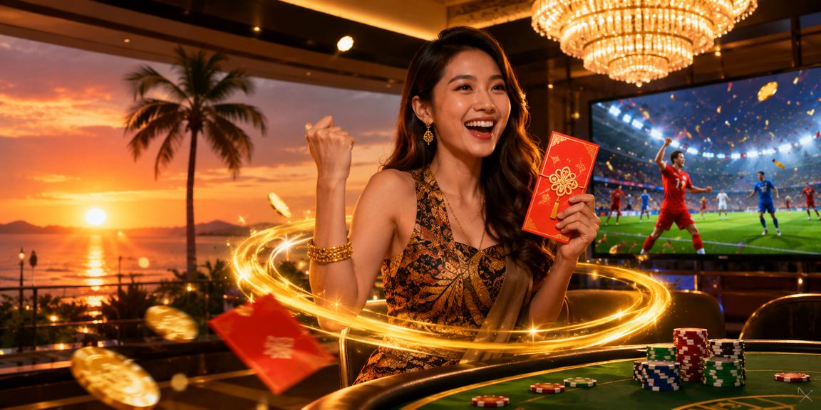 Sampul merah bonus ax1800 untuk perayaan di Kota Kinabalu Malaysia