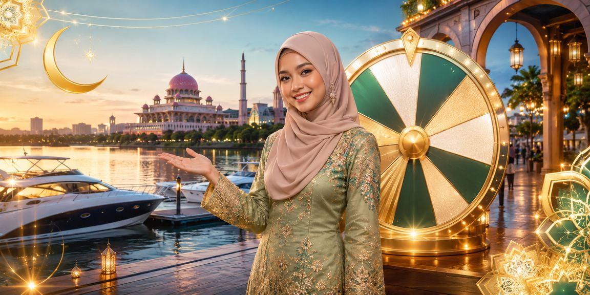 Cabutan bertuah loteri ax1800 sempena Hari Raya di Putrajaya